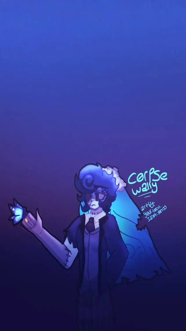 ai character: Corpse Bride Wally background