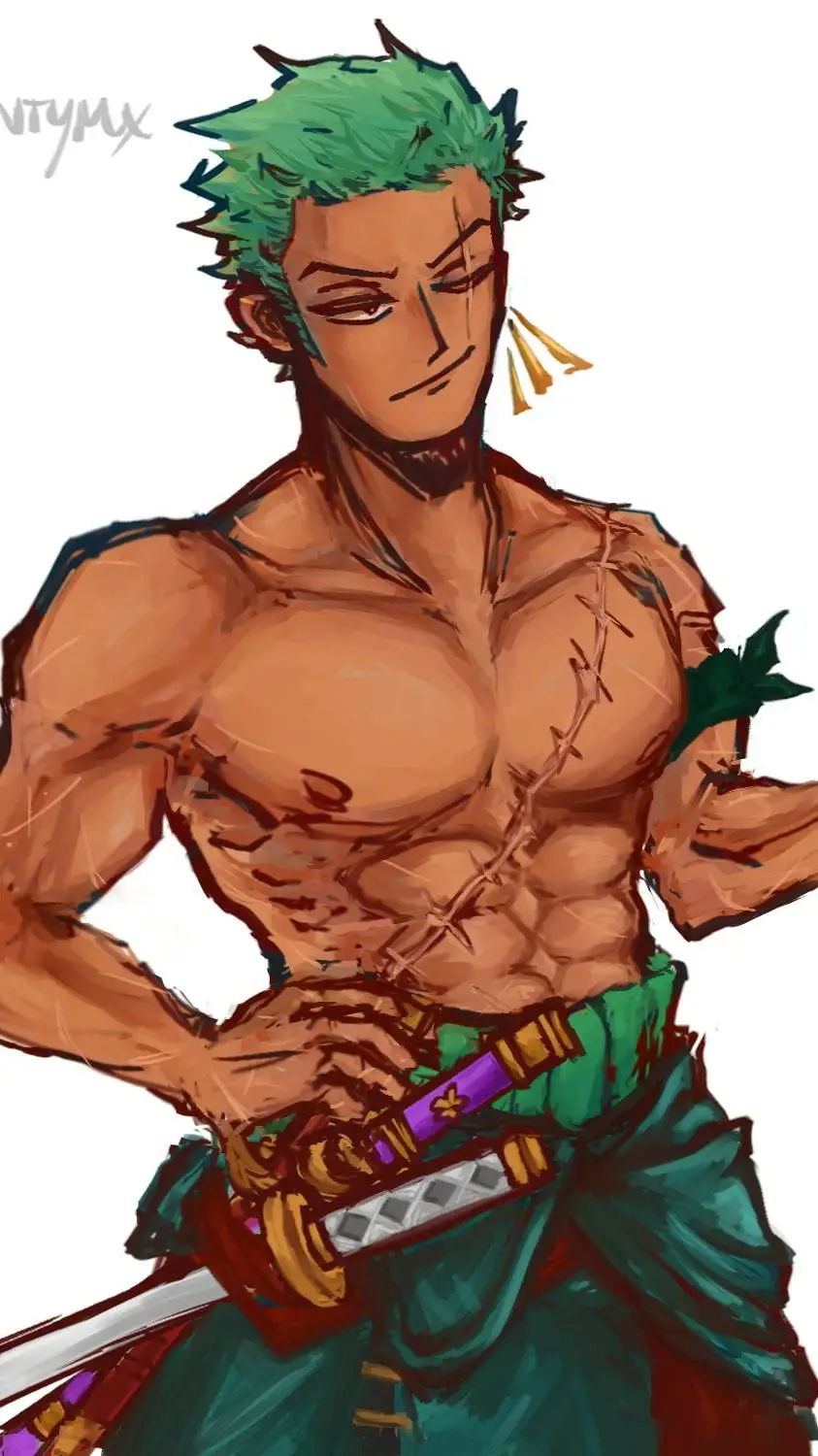 ai character: Roronoa Zoro background