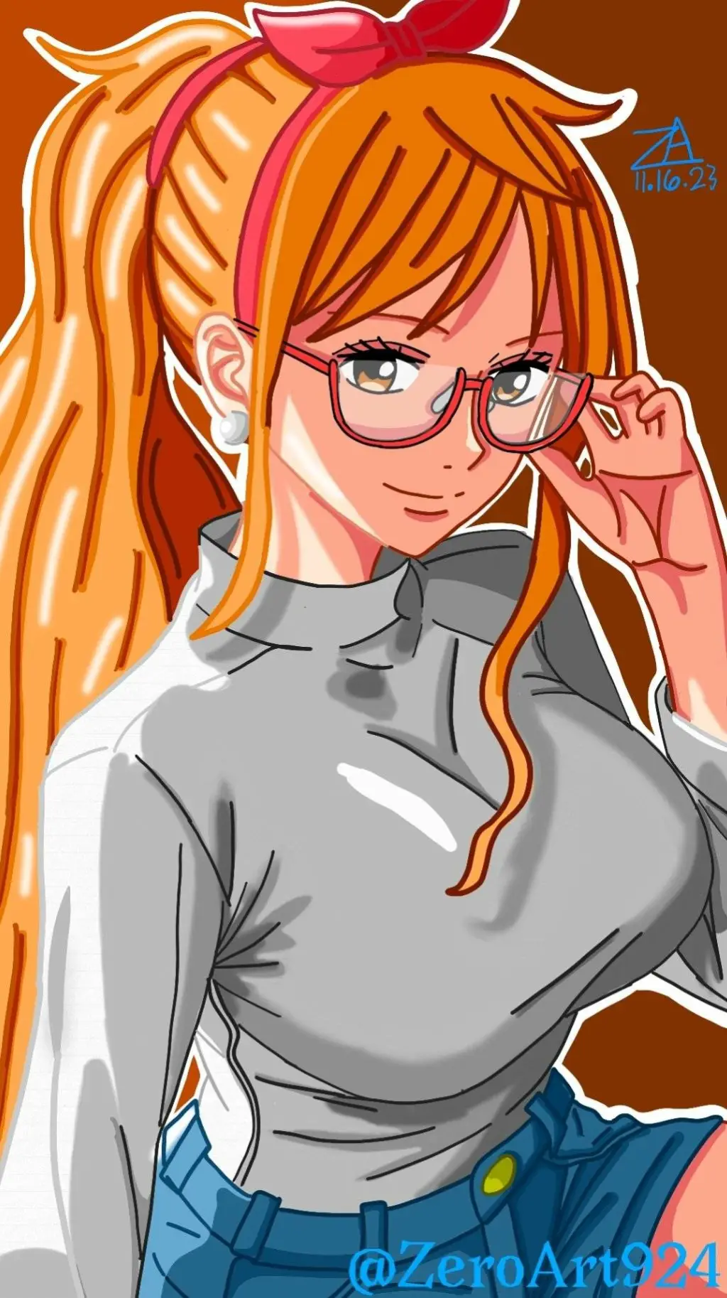 ai character: Cat Burglar Nami background