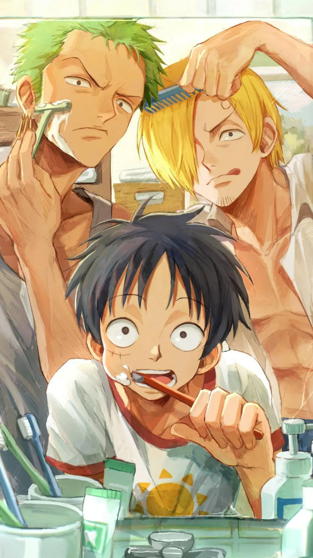 ai character: Monster Trio background