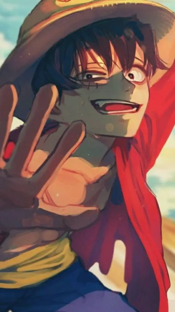 ai character: Luffy background