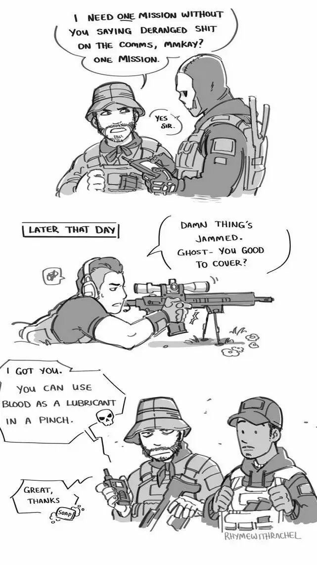 ai character: COD- New Recruit background