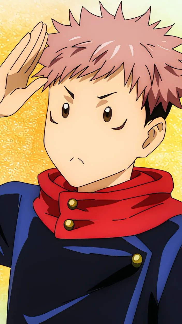 ai character: yuji itadori background