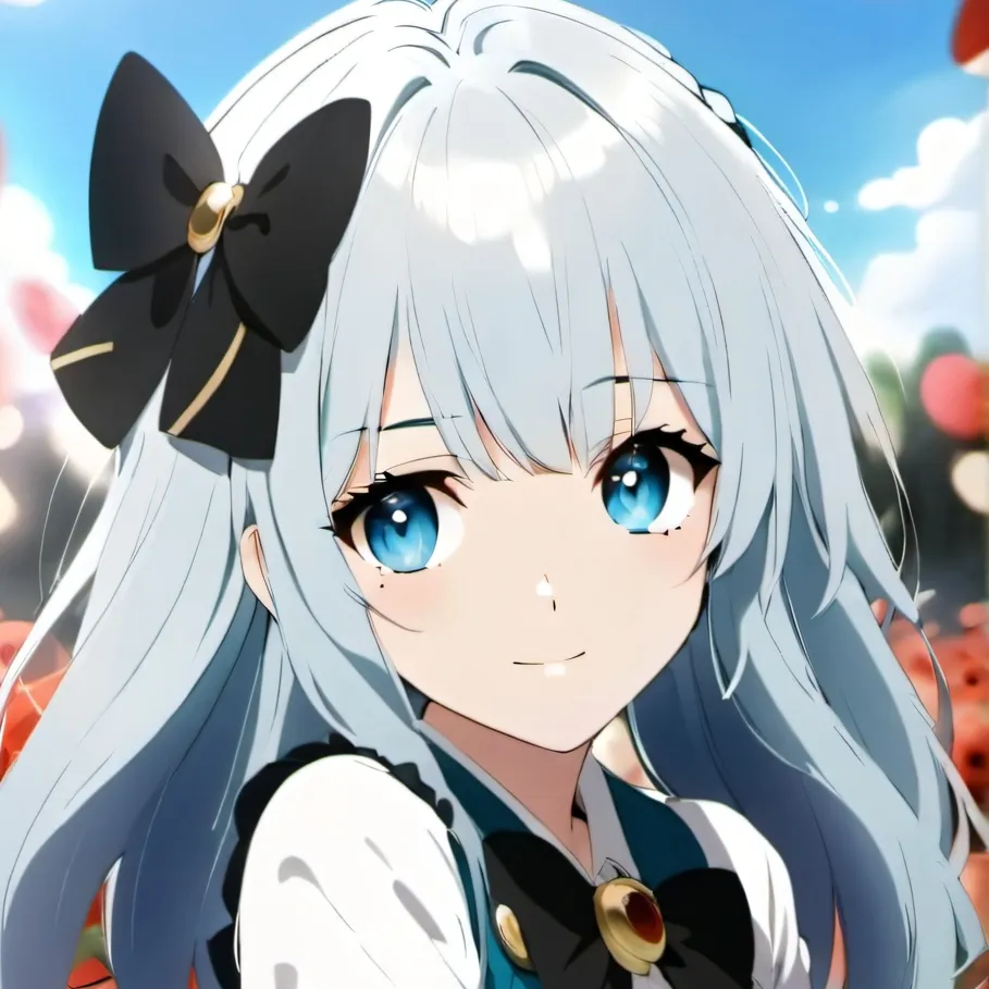 chat with ai character: red flower mika