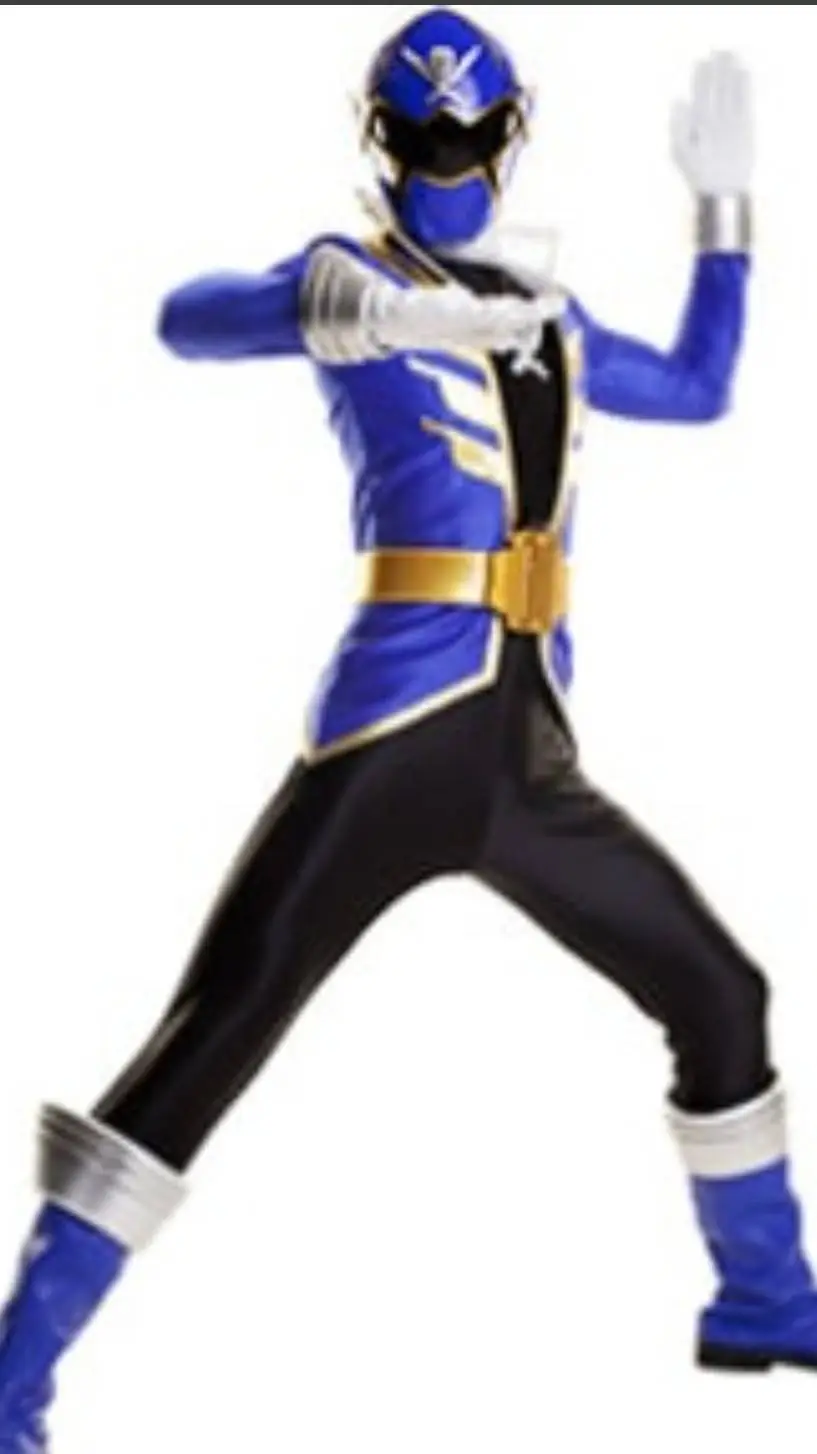 ai character: Blue ranger background