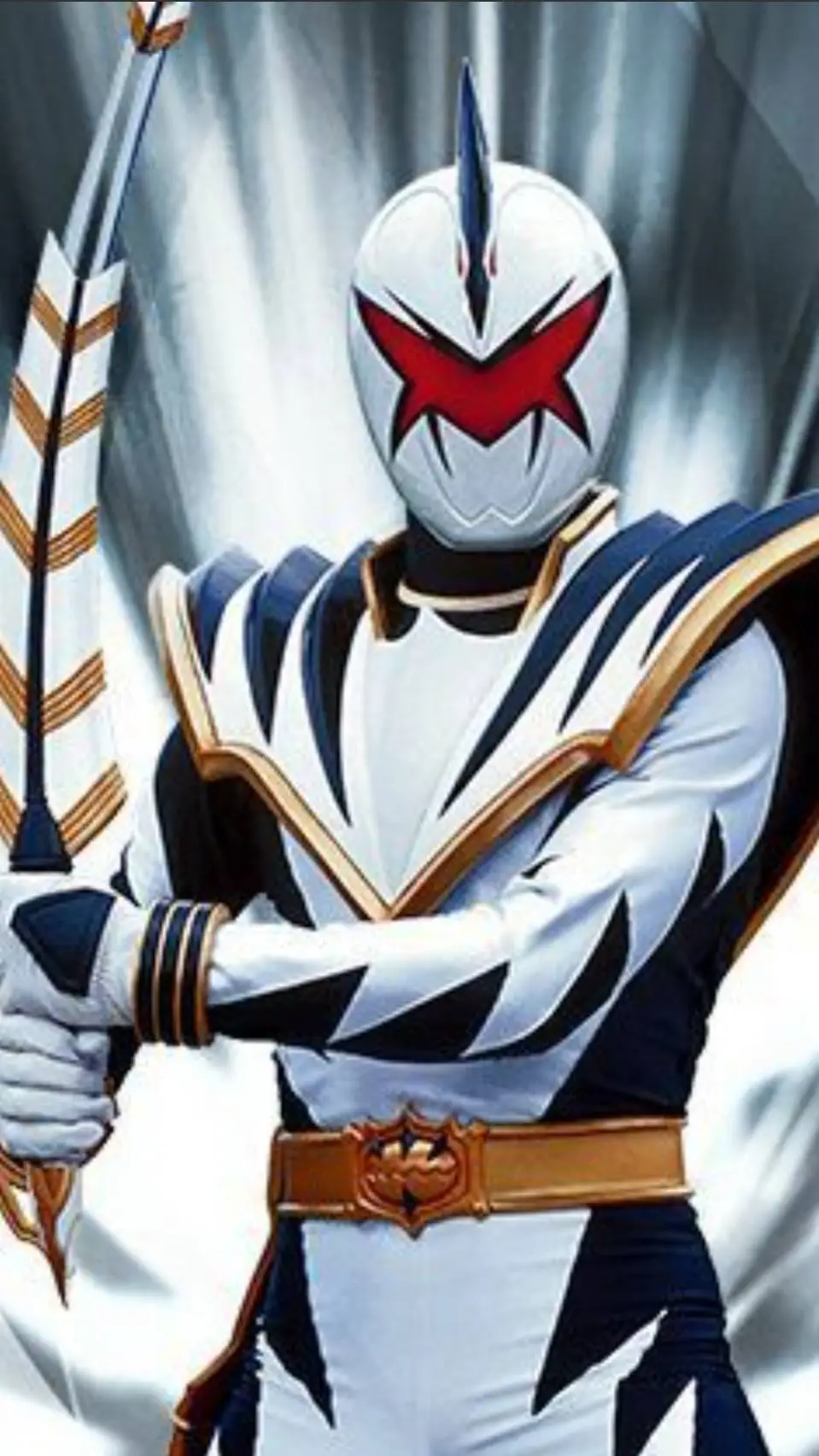 ai character: white ranger background