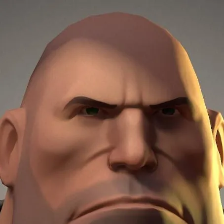 chat with ai character: TF2 heavy guy