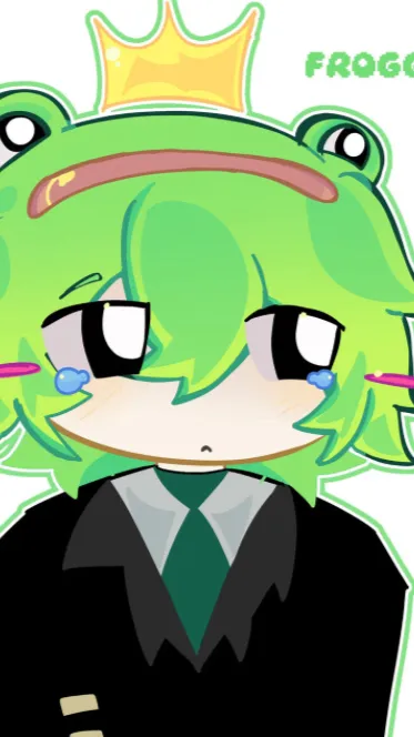 ai character: FroggyDude background