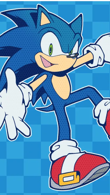 ai character: Sonic The Hedgehog background