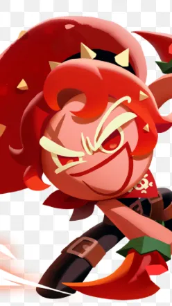 ai character: Chil pepper cooki- background