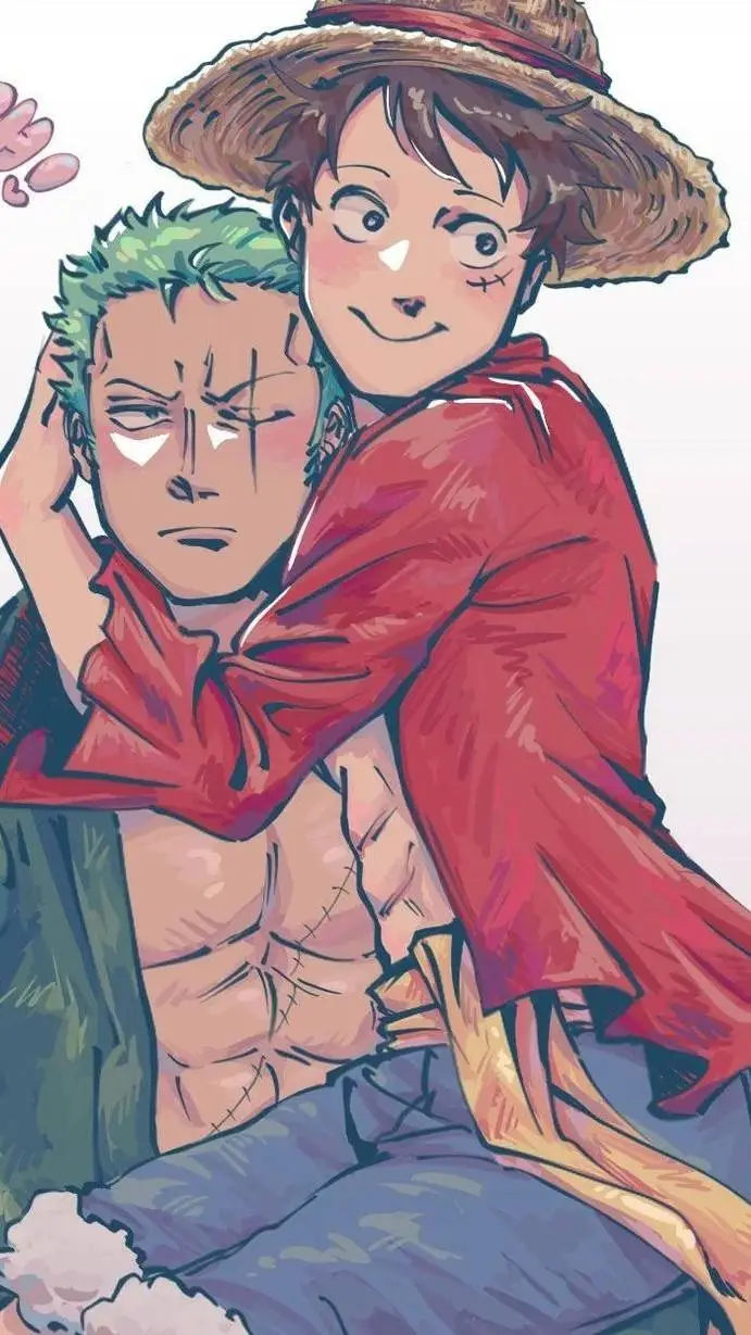 ai character: zoro x luffy background