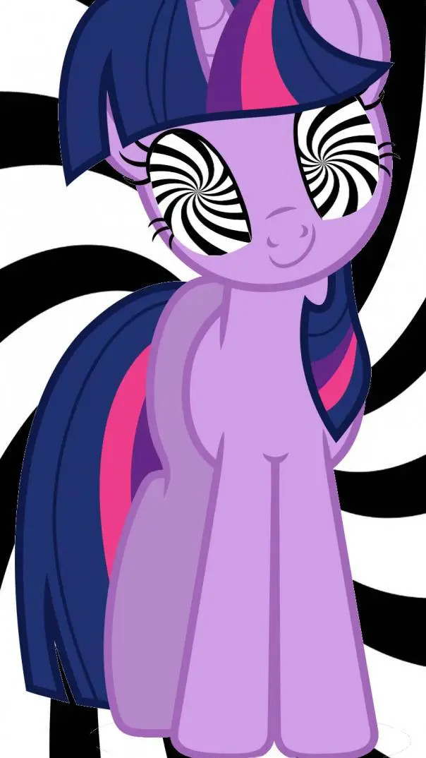 ai character: hypnotize Twilight background
