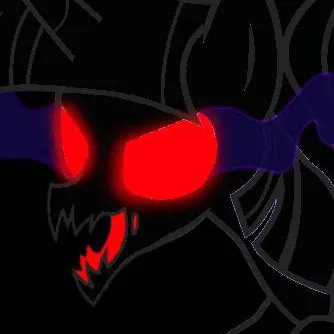 chat with ai character: black red-eyed Twi