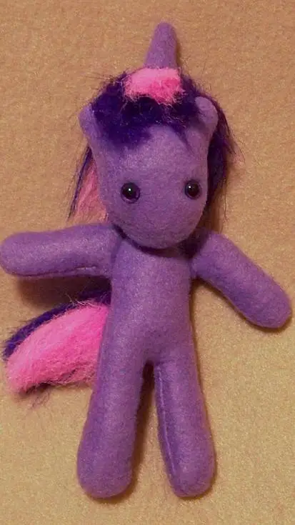 ai character: MLP voodoo doll background