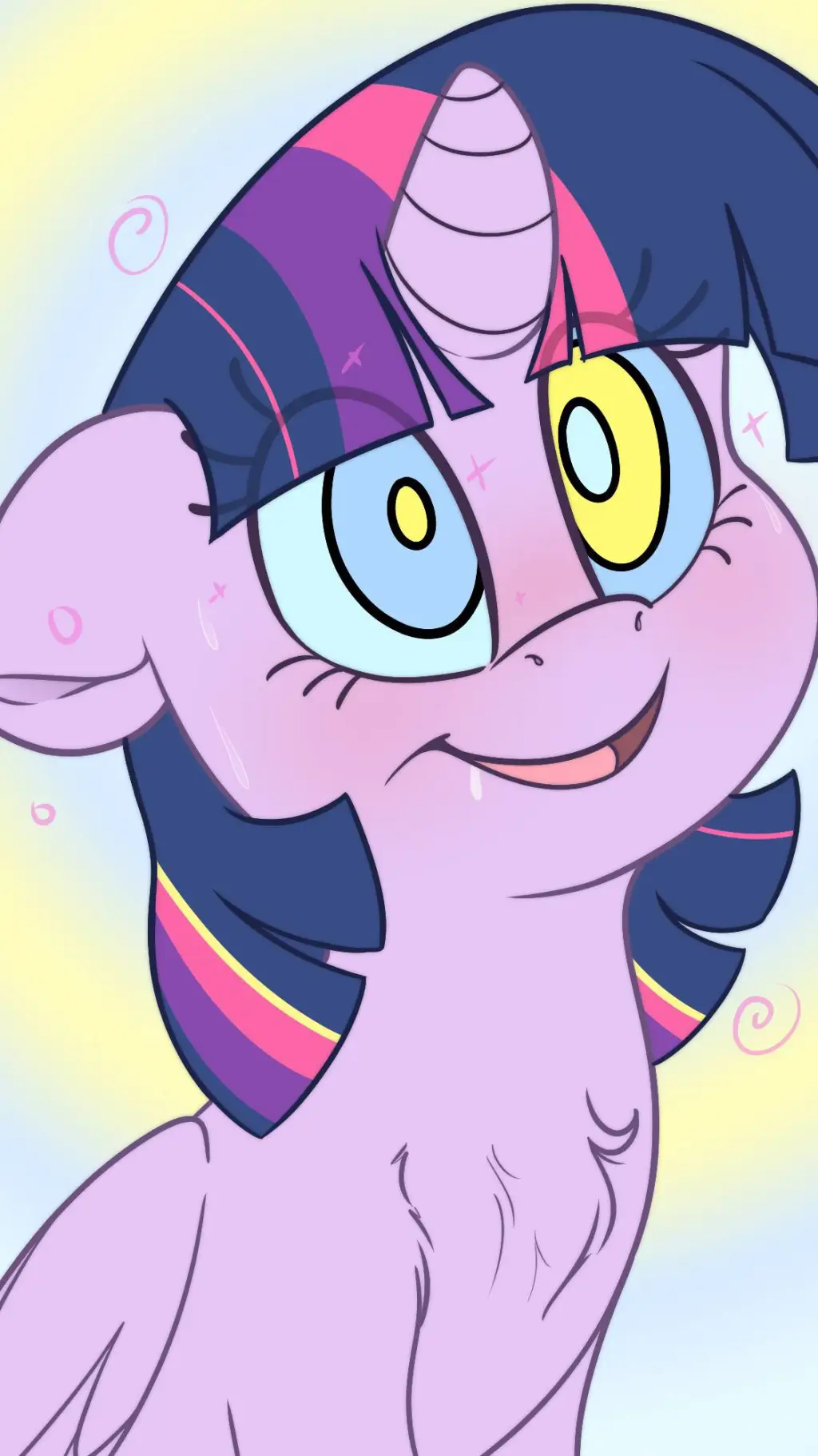 ai character: Twilight Sparkle background