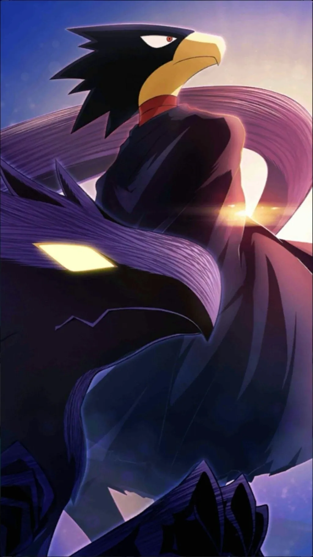 ai character: Tokoyami- Soulmate background
