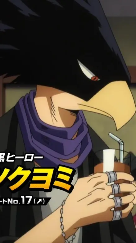 ai character: Adult Tokoyami background