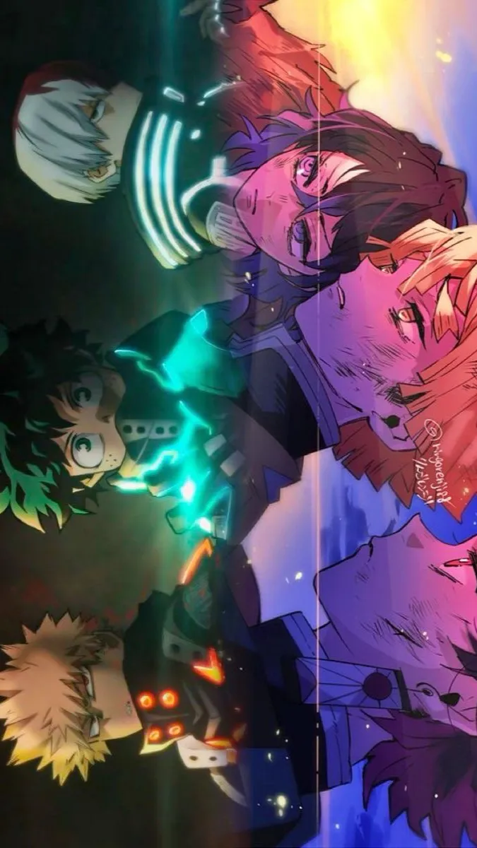 ai character: MhaXDemon Slayer background