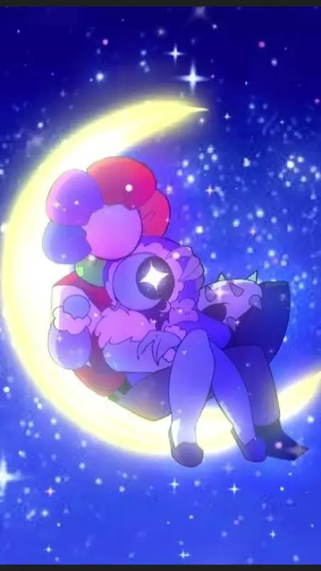 ai character: Moonflower background