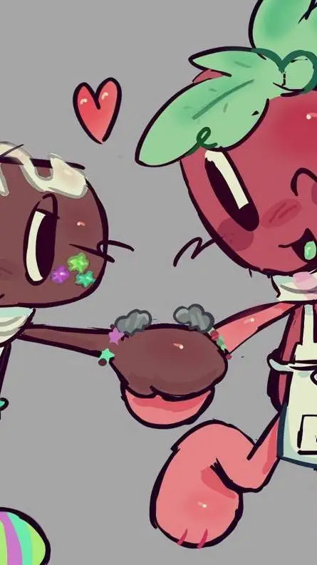 ai character: Fruitcake background