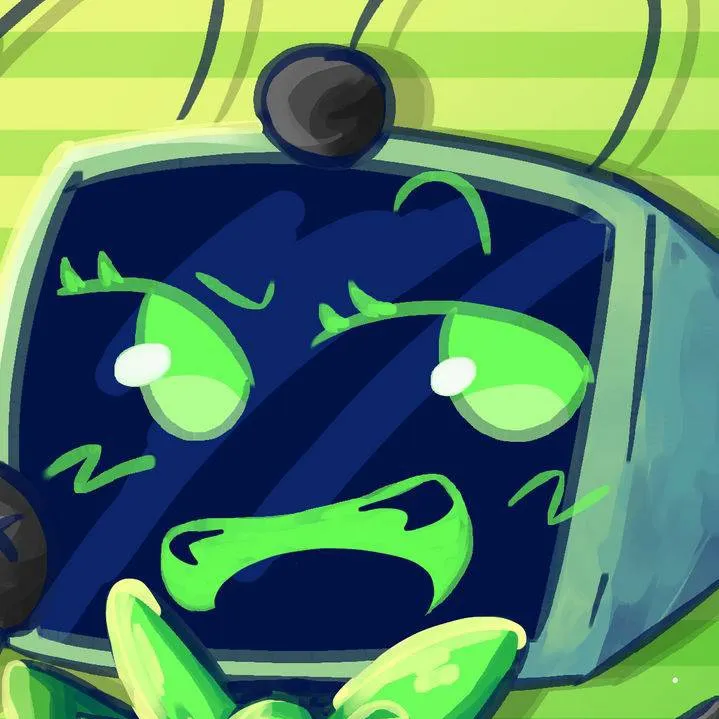 chat with ai character: 📺💚🖤ᐯᗴᗴ🖤💚📺