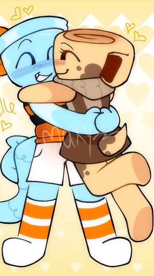 ai character: SeaShell background