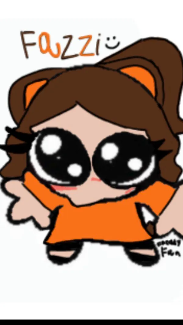 ai character: Me 🧡💚 background