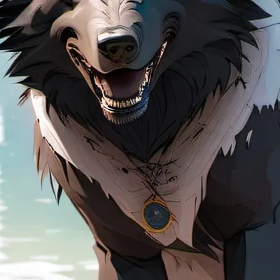 chat with ai character: Your wolf 