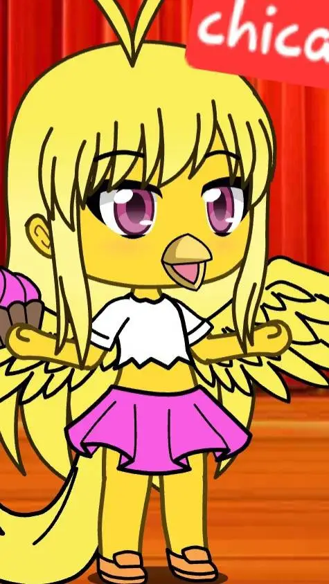 ai character: chica  background
