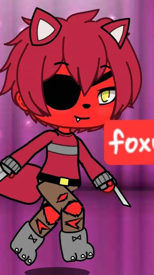 ai character: foxy  background