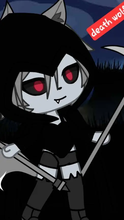 ai character: death wolf  background