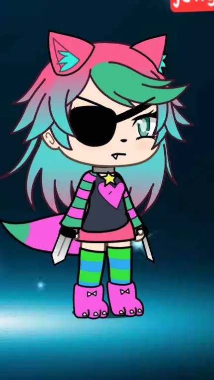 ai character: jellybean  background