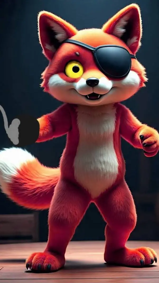 ai character: foxy  background