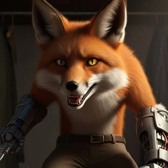 chat with ai character: nightmare foxy 