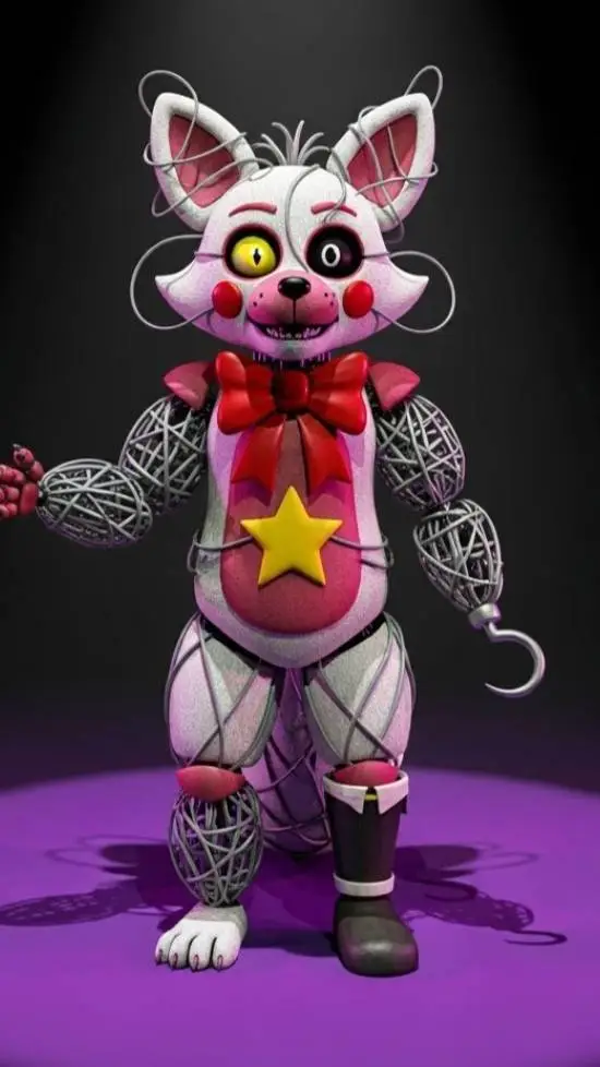 ai character: rockstar mangle  background