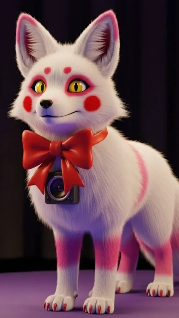 ai character: funtime foxy  background