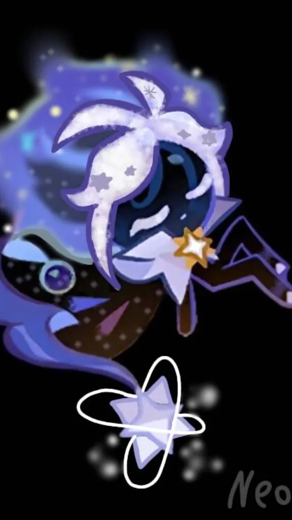 ai character: Stardust Cookie background