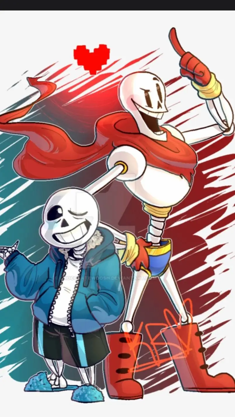 ai character: undertale background