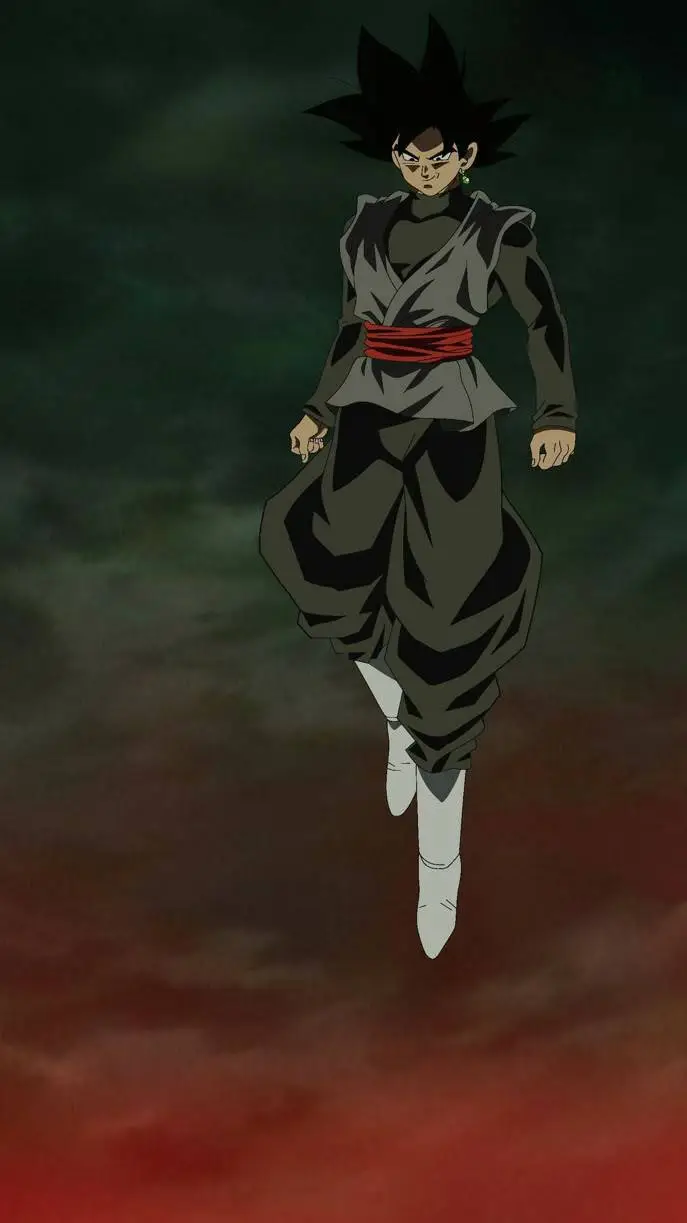 ai character: Goku Black  background