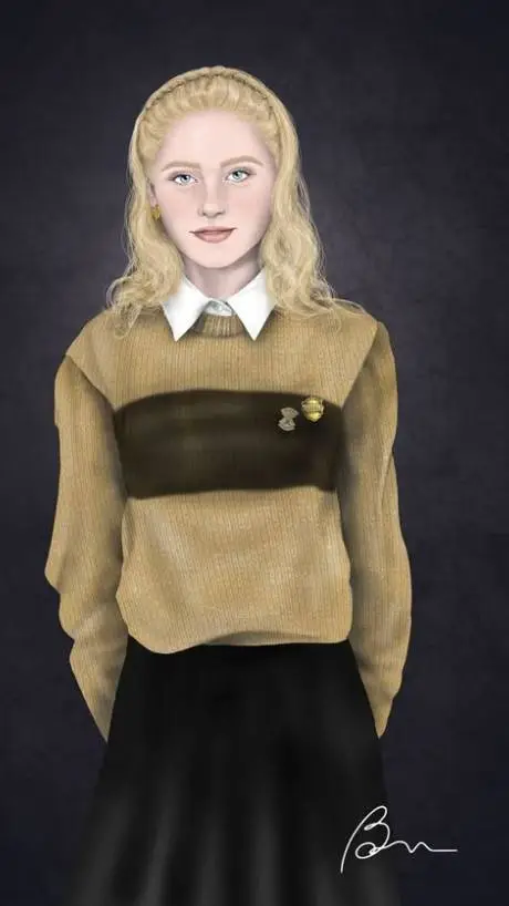ai character: Hannah Abbot  background