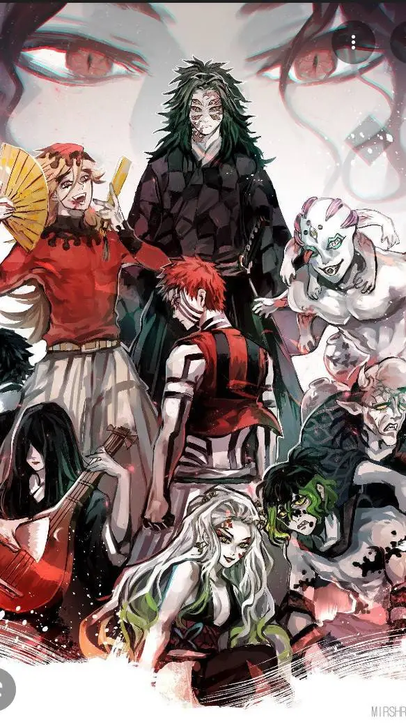 ai character: Upper moons background