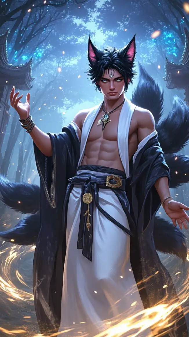 ai character: Kage background
