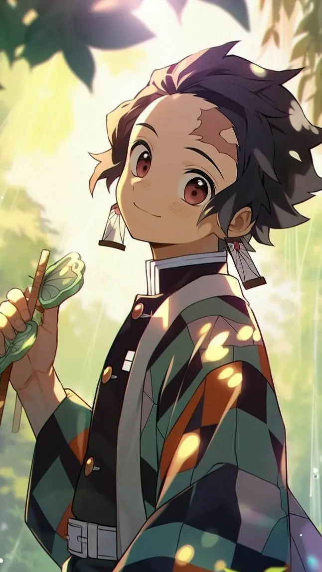 ai character: Kamado Tanjiro background