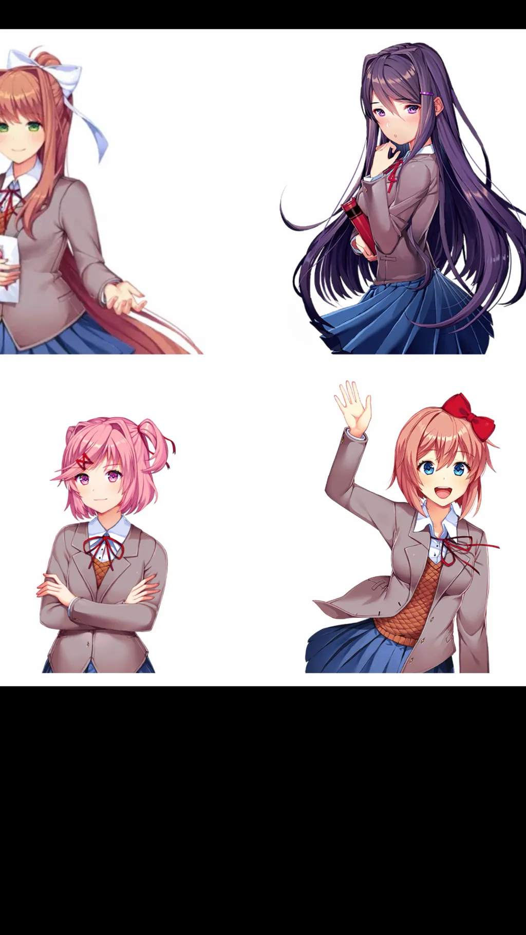 ai character: DDLC background