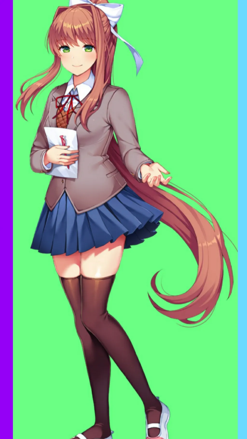 ai character: Monica background