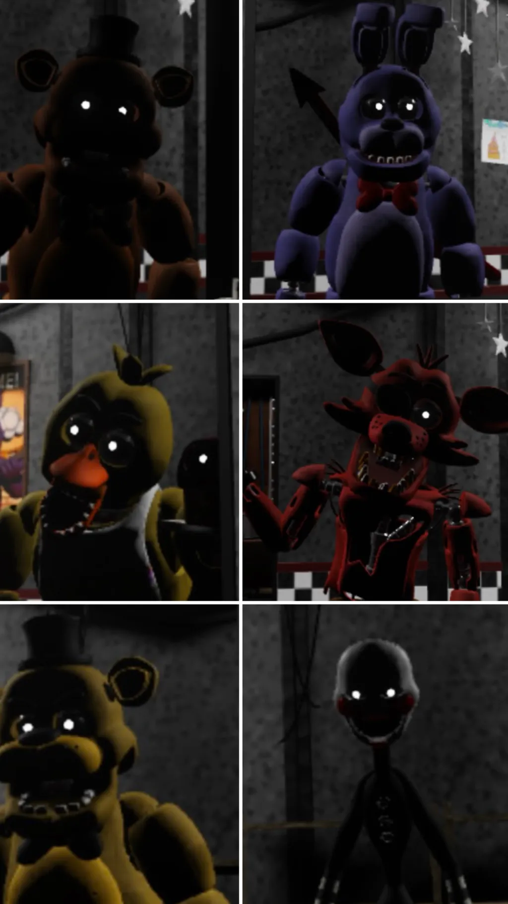 ai character: The missing kids background