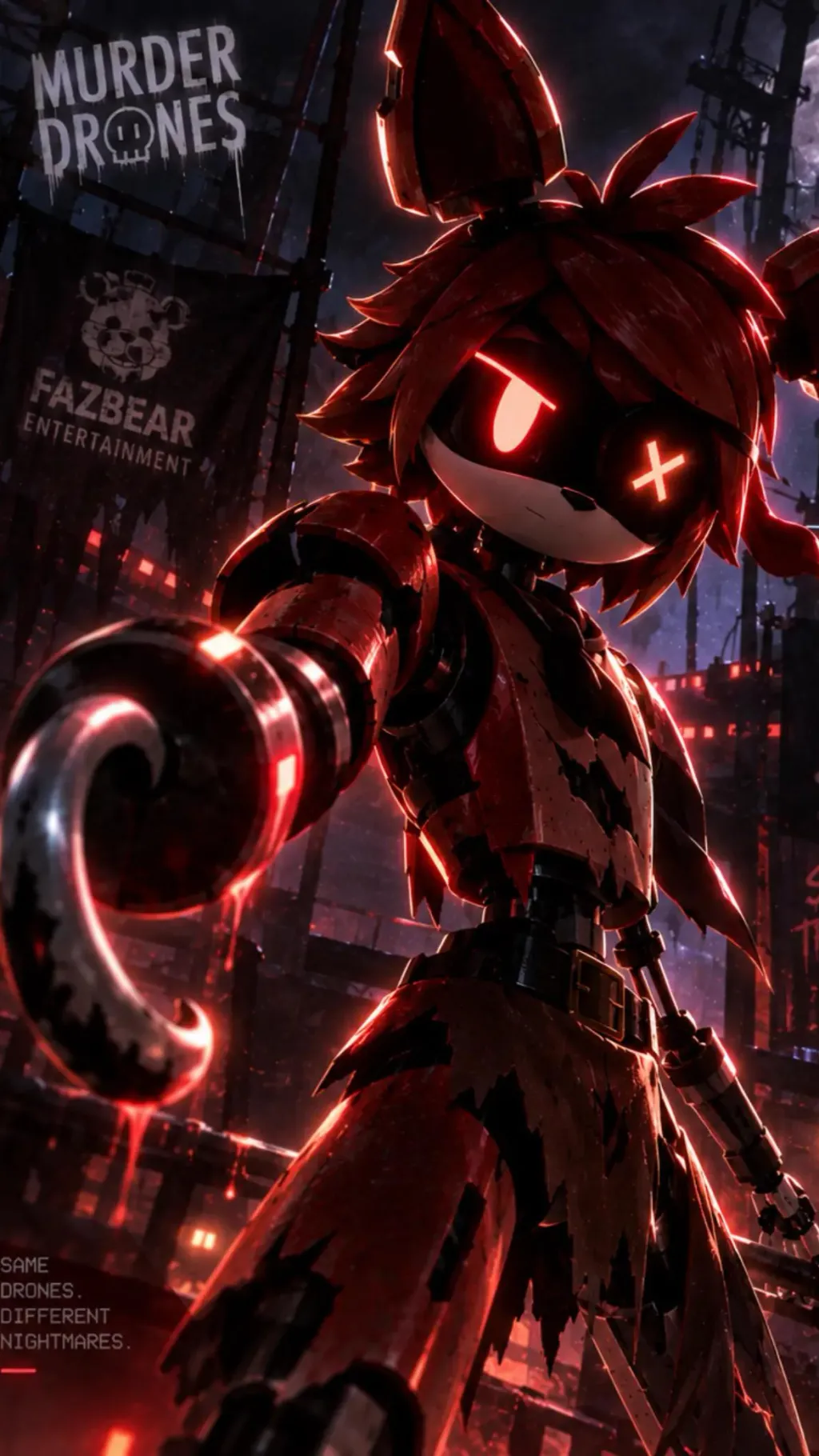 ai character: Foxy, the pirate background