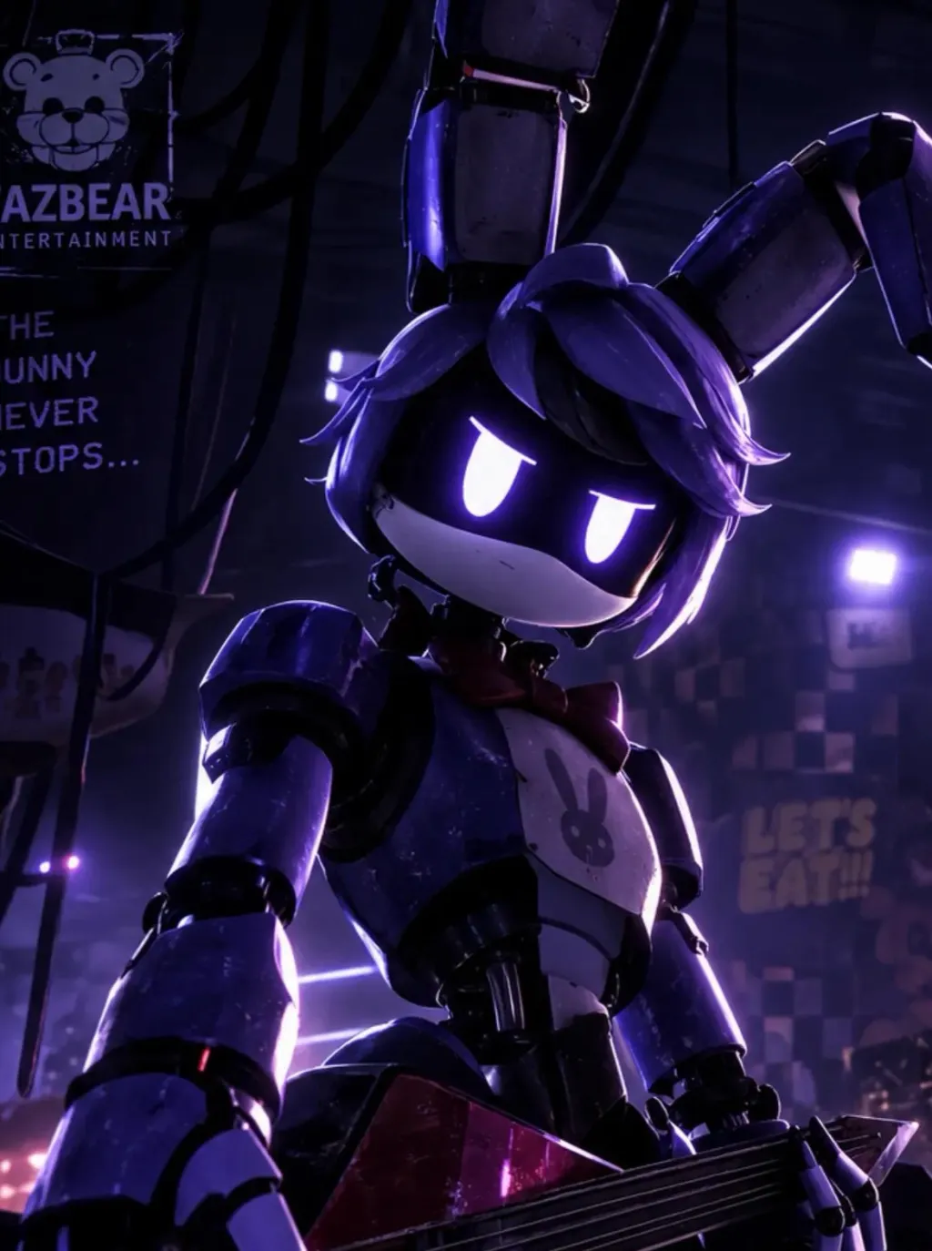 chat with ai character: Bonnie, the bunny