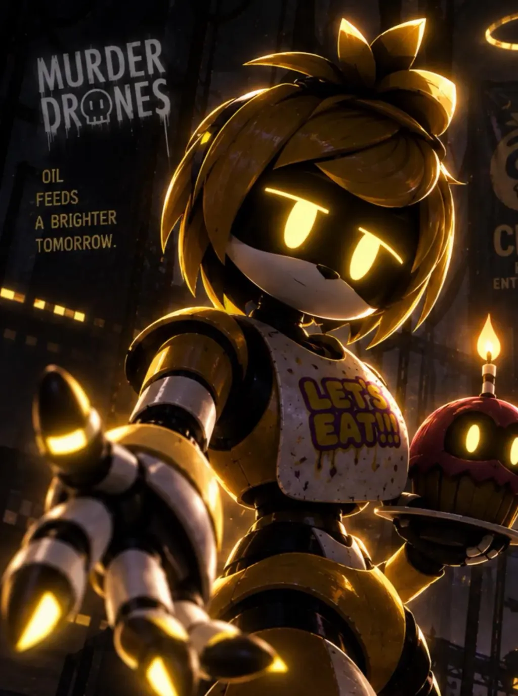 chat with ai character: Chica the chicken