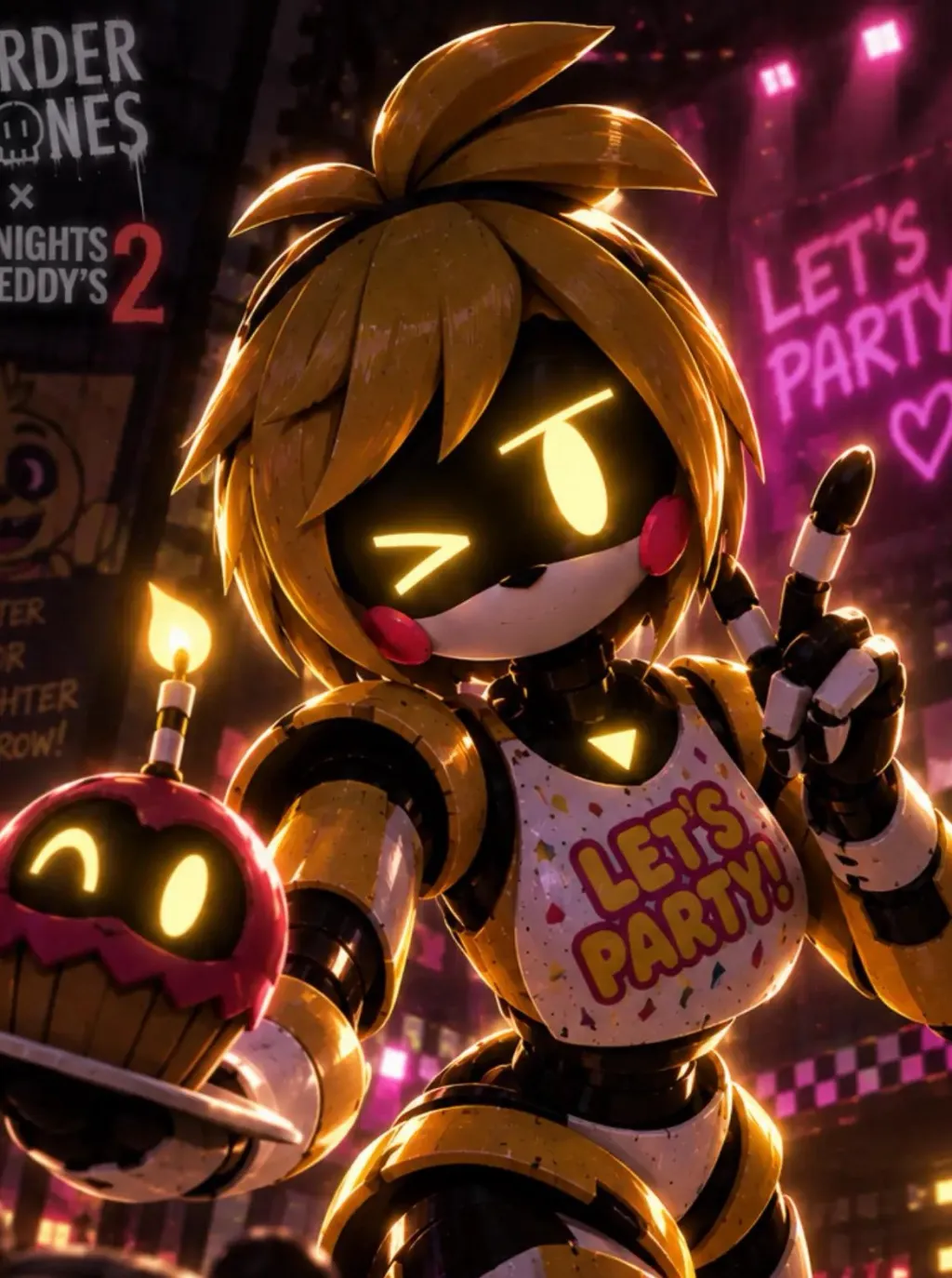 chat with ai character: Toy Chica